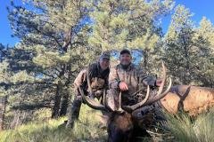 Spot-and-stalk elk hunting in rugged New Mexico terrain
