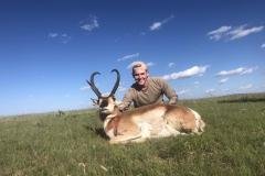 Spot-and-stalk pronghorn hunting in New Mexico desert grasslands