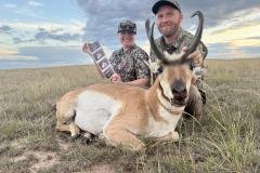 Pronghorn antelope taken during a fair-chase New Mexico hunt